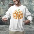 Vintage Book Pumpkin Autumn Fall Librarians Bookworm Teacher Unisex Sweatshirt