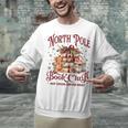 Vintage Retro North Pole Book Club Hot Cocoa Unisex Sweatshirt Vintage Retro North Pole Book Club Hot Cocoa Unisex Sweatshirt