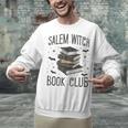 Vintage Salem Book Club Cat Bookish Spooky Halloween Unisex Sweatshirt Vintage Salem Book Club Cat Bookish Spooky Halloween Unisex Sweatshirt