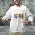 A Woman Cannot Survive On Books Alone She Needs Yarn Crochet Premium Tri-Blend Unisex Sweatshirt