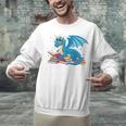 In A World Full Of Bookworms Be A Book Dragon Unisex Sweatshirt