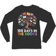 100 Days In The Books Reading Teachers Librarians School Unisex Long Sleeve T-Shirt