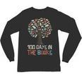 100 Days In The Books Tree Reading Teacher Student 100th Day Unisex Long Sleeve T-Shirt 100 Days In The Books Tree Reading Teacher Student 100th Day Unisex Long Sleeve T-Shirt