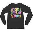100 Days Of School Book Pencil Teachers Girls Kids 100th Day Unisex Long Sleeve T-Shirt 100 Days Of School Book Pencil Teachers Girls Kids 100th Day Unisex Long Sleeve T-Shirt
