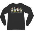 100 Days Of School Cute Goose Coffee Books Teacher Life Unisex Long Sleeve T-Shirt