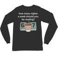 67 Meme English Teacher Reading Book Lover Humor Unisex Long Sleeve T-Shirt