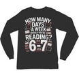 67 For Reading With Books Unisex Long Sleeve T-Shirt