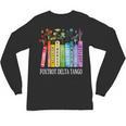 8647 Foxtrots Tangos Deltas Book Flower Resist Book Lovers Unisex Long Sleeve T-Shirt