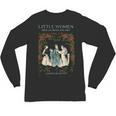 Alcott Little Women Characters Literature Book Illustration Unisex Long Sleeve T-Shirt