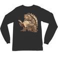 Alligator Snapping Turtle Reading A Book Unisex Long Sleeve T-Shirt Alligator Snapping Turtle Reading A Book Unisex Long Sleeve T-Shirt