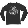 Anglerfish Reading Book Art Unisex Long Sleeve T-Shirt Anglerfish Reading Book Art Unisex Long Sleeve T-Shirt