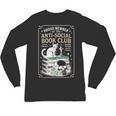 Anti-Social Book-Club Cat Graphic Unisex Long Sleeve T-Shirt Anti-Social Book-Club Cat Graphic Unisex Long Sleeve T-Shirt