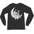 Astronaut Reading Book To Alien Moon Space Book Lover Men Unisex Long Sleeve T-Shirt Astronaut Reading Book To Alien Moon Space Book Lover Men Unisex Long Sleeve T-Shirt