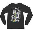Astronaut Reading Book Space Galaxy Bookworm Men Women Kids Unisex Long Sleeve T-Shirt