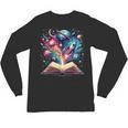 Astronomy Space Lover Books Bookworm Unisex Long Sleeve T-Shirt