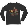 Attila The Hun Reading A Book Unisex Long Sleeve T-Shirt