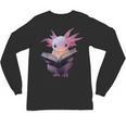 Axolotl Bookworm Reading Book Kawaii Graphic Unisex Long Sleeve T-Shirt Axolotl Bookworm Reading Book Kawaii Graphic Unisex Long Sleeve T-Shirt