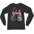Back To School Afro Melanin Girl Reading Book Bookworm Unisex Long Sleeve T-Shirt Back To School Afro Melanin Girl Reading Book Bookworm Unisex Long Sleeve T-Shirt