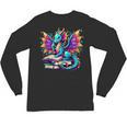Book Dragon Reading Unisex Long Sleeve T-Shirt
