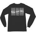 Book Fair Vibes Reader Nostalgia Unisex Long Sleeve T-Shirt