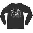 Book Lover Bear Cozy Reading Bear Graphic Bear Books Unisex Long Sleeve T-Shirt