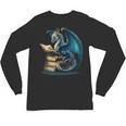 Book Lover Bookworm Reading Books Dragon Sci-Fi Character Unisex Long Sleeve T-Shirt Book Lover Bookworm Reading Books Dragon Sci-Fi Character Unisex Long Sleeve T-Shirt