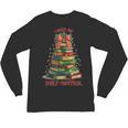 Book Lover Christmas Tree I Have No Shelf Control Unisex Long Sleeve T-Shirt