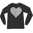 Book Lover Heart Shape Reading Librarian Library Teacher Unisex Long Sleeve T-Shirt
