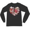 Book Lover Heart Shape Reading Librarian Valentine Men Women Unisex Long Sleeve T-Shirt Book Lover Heart Shape Reading Librarian Valentine Men Women Unisex Long Sleeve T-Shirt