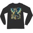Book Lover Reading Fantasy Dragon Unisex Long Sleeve T-Shirt