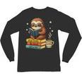 Book Lover Sloth Reading Bookish Library Read Books Be Kind Unisex Long Sleeve T-Shirt Book Lover Sloth Reading Bookish Library Read Books Be Kind Unisex Long Sleeve T-Shirt