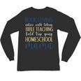 Book Loving Nature Walk Taking Bible Teaching Field Trip Unisex Long Sleeve T-Shirt