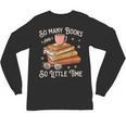 Book Reading Kafee Librarian Vele Books And Little Time Unisex Long Sleeve T-Shirt