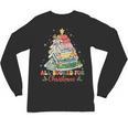 All Booked For Christmas Book Lovers Xmas Tree Lights Unisex Long Sleeve T-Shirt All Booked For Christmas Book Lovers Xmas Tree Lights Unisex Long Sleeve T-Shirt