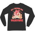 Booked For Valentine Books Lover Bookworm Librarian Teacher Unisex Long Sleeve T-Shirt