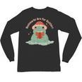 Bookmarks Are For Quitters Frog Reading Book Graphic Unisex Long Sleeve T-Shirt Bookmarks Are For Quitters Frog Reading Book Graphic Unisex Long Sleeve T-Shirt