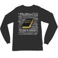 Books Of The Bible Unisex Long Sleeve T-Shirt Books Of The Bible Unisex Long Sleeve T-Shirt
