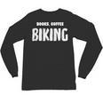 Books Coffee Biking Unisex Long Sleeve T-Shirt