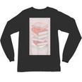 Books Flowers Art Flower Stack Pastel Feminine Unisex Long Sleeve T-Shirt