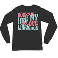Books Are My Love Language Book Lover Reading Unisex Long Sleeve T-Shirt