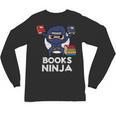 Books Ninja Read Reading Librarian Book Toddler Boys Kids Unisex Long Sleeve T-Shirt Books Ninja Read Reading Librarian Book Toddler Boys Kids Unisex Long Sleeve T-Shirt