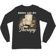 Books Are My Therapy Cozy Reading Chair Artwork Unisex Long Sleeve T-Shirt Books Are My Therapy Cozy Reading Chair Artwork Unisex Long Sleeve T-Shirt