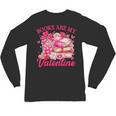 Books Are My Valentine Book Lover Heart Matching Party Unisex Long Sleeve T-Shirt Books Are My Valentine Book Lover Heart Matching Party Unisex Long Sleeve T-Shirt