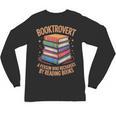 Booktrovert Literature Book Reading Books Reader Unisex Long Sleeve T-Shirt Booktrovert Literature Book Reading Books Reader Unisex Long Sleeve T-Shirt