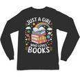 Bookworm Just A Girl Who Loves Books Unisex Long Sleeve T-Shirt Bookworm Just A Girl Who Loves Books Unisex Long Sleeve T-Shirt
