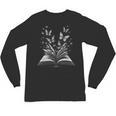 Butterflies And Book Lovers Reading Bookworm Unisex Long Sleeve T-Shirt