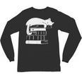 Cat Book Books And Cats Cat Lover Cat Mom Book Lovers Unisex Long Sleeve T-Shirt