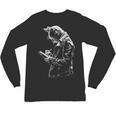 Cat Holds Book Writing Animal Print Motif Drawing Art Cat Unisex Long Sleeve T-Shirt Cat Holds Book Writing Animal Print Motif Drawing Art Cat Unisex Long Sleeve T-Shirt