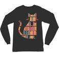 Cats Reading Books Librarian Library Readers Unisex Long Sleeve T-Shirt Cats Reading Books Librarian Library Readers Unisex Long Sleeve T-Shirt