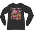 Chapter 67 Floral Book Stack Unisex Long Sleeve T-Shirt Chapter 67 Floral Book Stack Unisex Long Sleeve T-Shirt